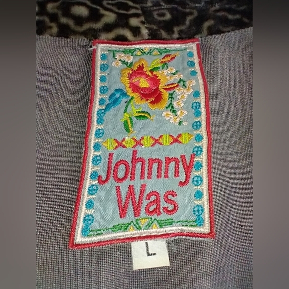 JOHNNY WAS RAYON SILK BLEND KIMONO STYLE JACKET - Picture 10 of 11